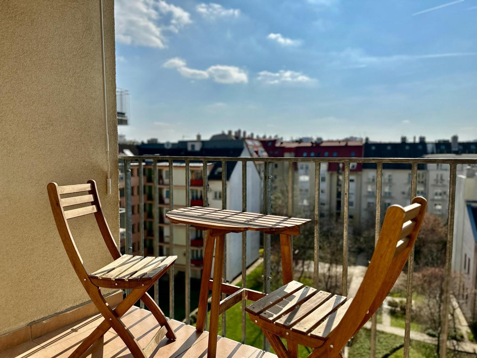 City Break Apartment - Private Garage, Ac, Balcony Budapesta Exterior foto